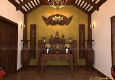 Mẹo nhỏ: Thiết kế nội thất phòng thờ cho Chung Cư – Biệt Thự – Nhà Ống
