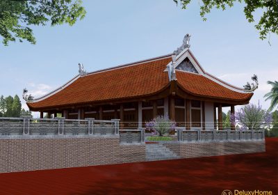 Thiết kế kiến trúc chùa Vân Tập