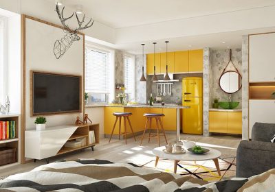 Thiết kế nội thất căn hộ chung cư 70m2