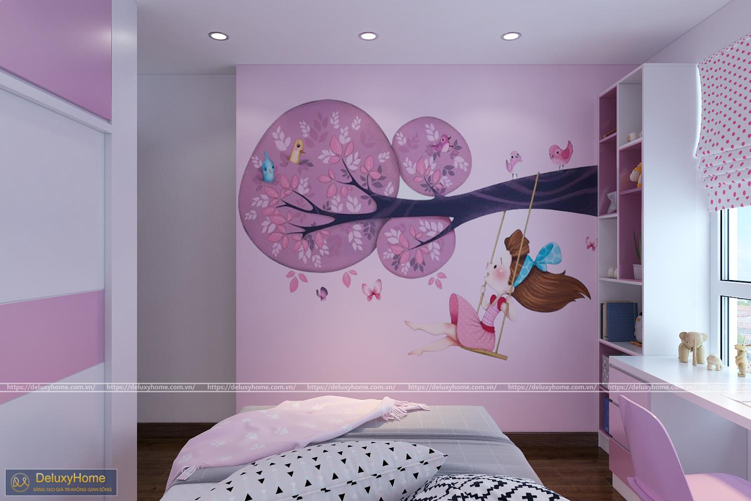 VIEW 3 - PHÒNG NGỦ CỦA BÉ