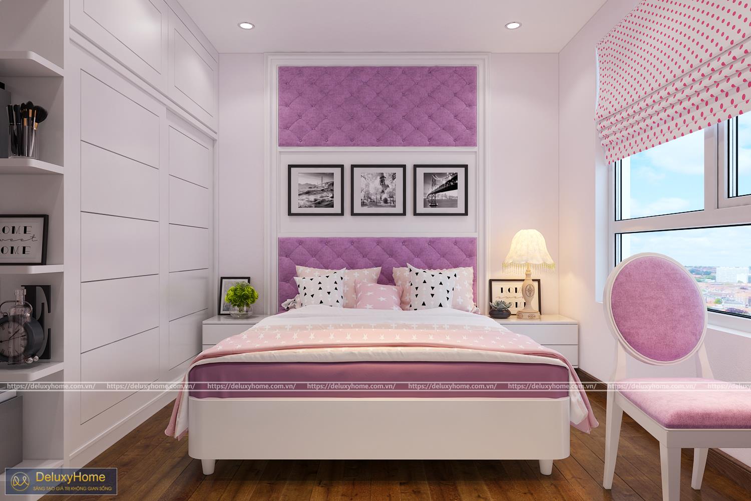 Nội thất phòng ngủ em gái