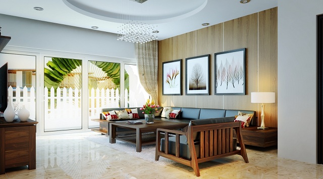 View 2 Mẫu thiết kế nội thất căn hộ chung cư cao cấp EcoPark