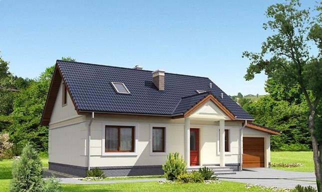 Nhà cấp 4 nông thông đẹp 2 phòng ngủ