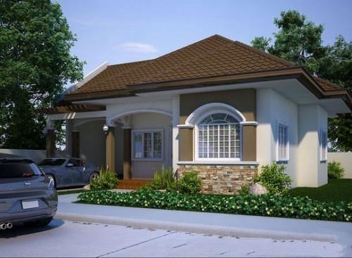 Mẫu 6: Nhà cấp 4 thiết kế sang trọng