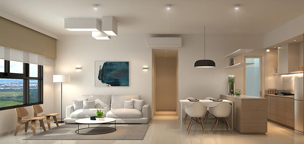 lựa chọn màu săc chủ đạo cho những căn hộ chung cư có diện tích nhỏ