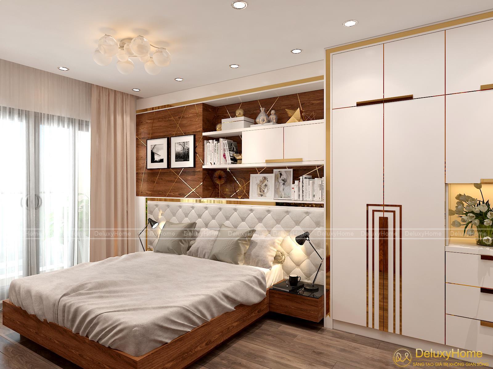 Thiết kế thi công nội thất phòng ngủ đẹp nhà chung cư