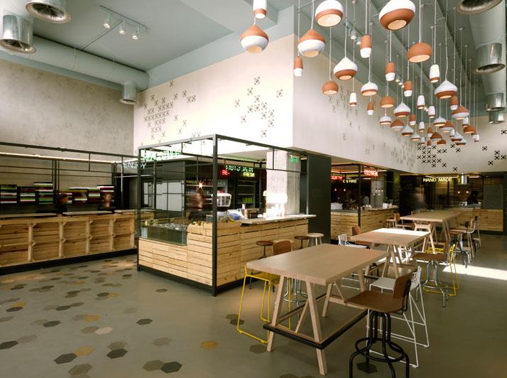 Thiết kế nội thất quán cafe theo phong cách hiện đại