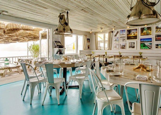 Thiết kế thi công nội thất quán cafe theo phong cách Coastal