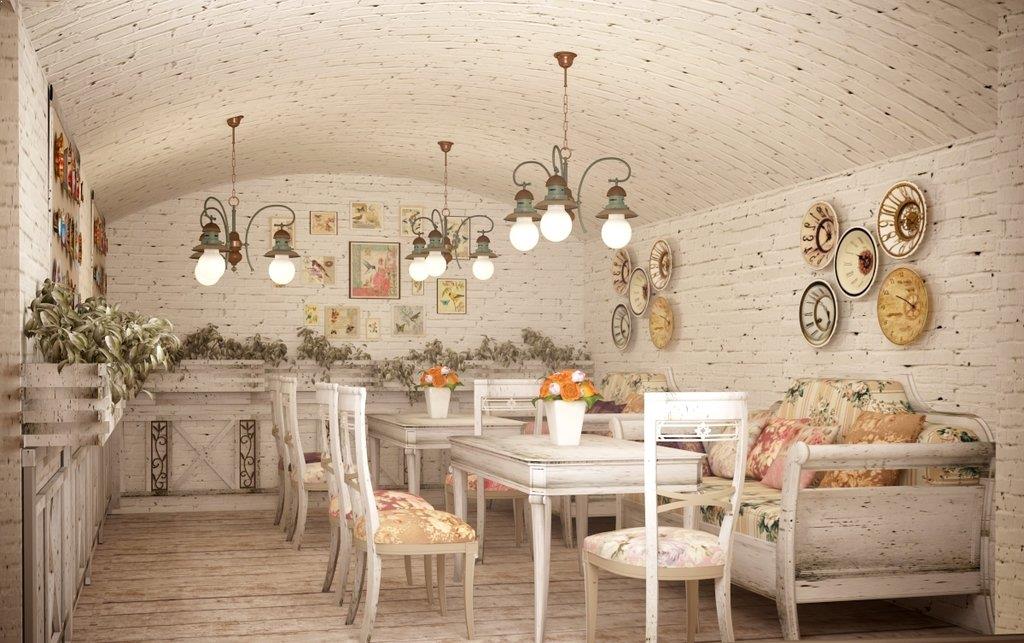 Thiết kế thi công nội thất quán cafe theo phong cách Shabby Chic